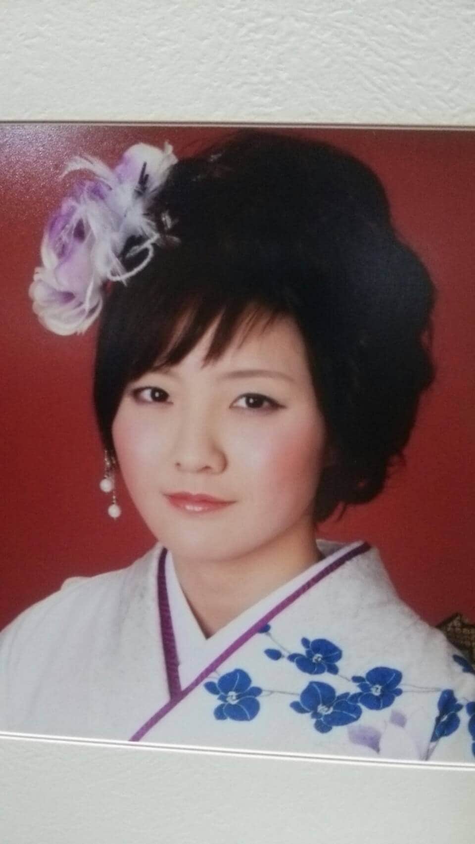 親孝行だと思い、成人を迎えた際には振袖を着て写真を　©本人提供