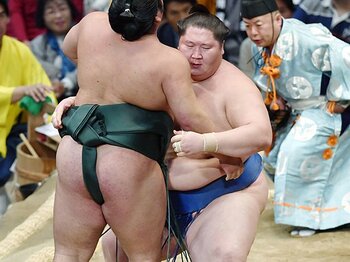 今年、全場所勝ち越しは1人だけ。逸ノ城の相撲は何が変わったか。＜Number Web＞ photograph by Kyodo News