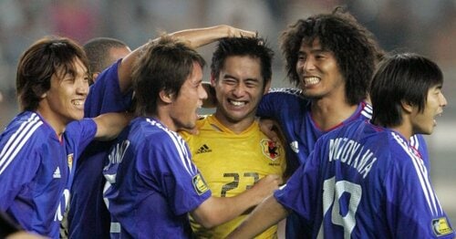 2003 日本代表カード 遠藤保仁 代表初ゴール記念ジャージーカード