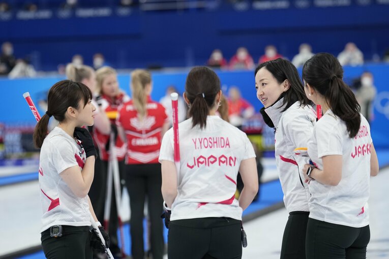 2022年北京五輪カナダ戦　©JMPA