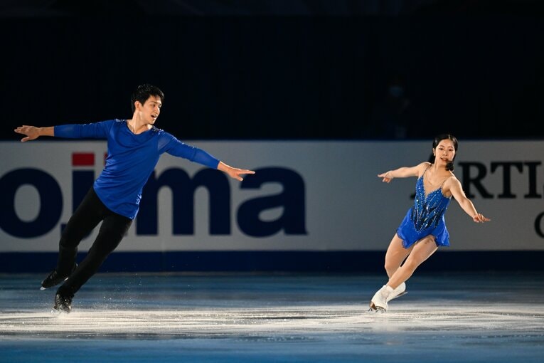 NHK杯のエキシビション　©Asami Enomoto