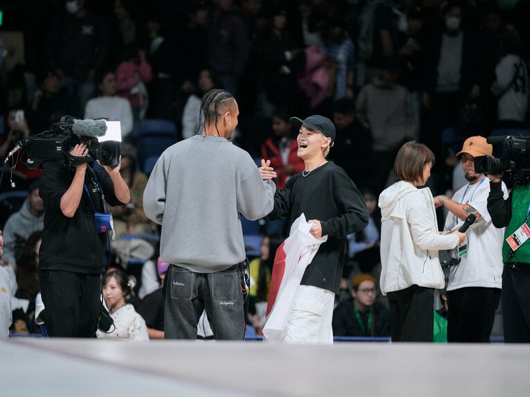 2023年世界選手権での白井　©Yuki Suenaga