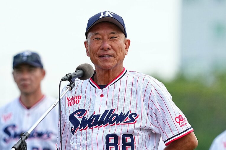 来シーズンのヤクルト新監督に就任する池山隆寛・二軍監督 ／ photograph by SANKEI SHIMBUN