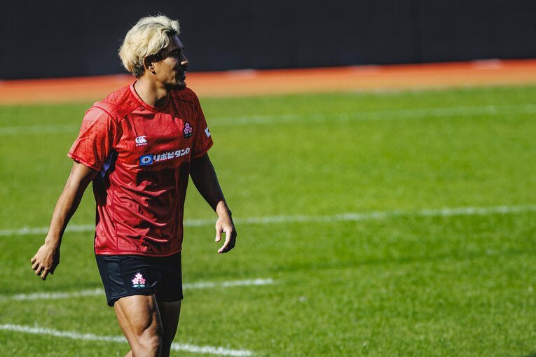 山中亮平（2023年ラグビーW杯・練習日）　©︎Kiichi Matsumoto