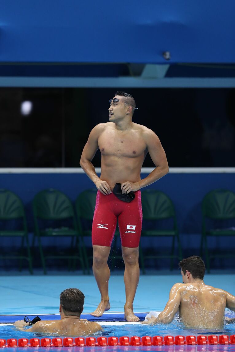 「伝説のビール売り子」おのののかと結婚　28歳“モヒカン”塩浦慎理ってどんなスイマー？(5) ／ photograph by JMPA