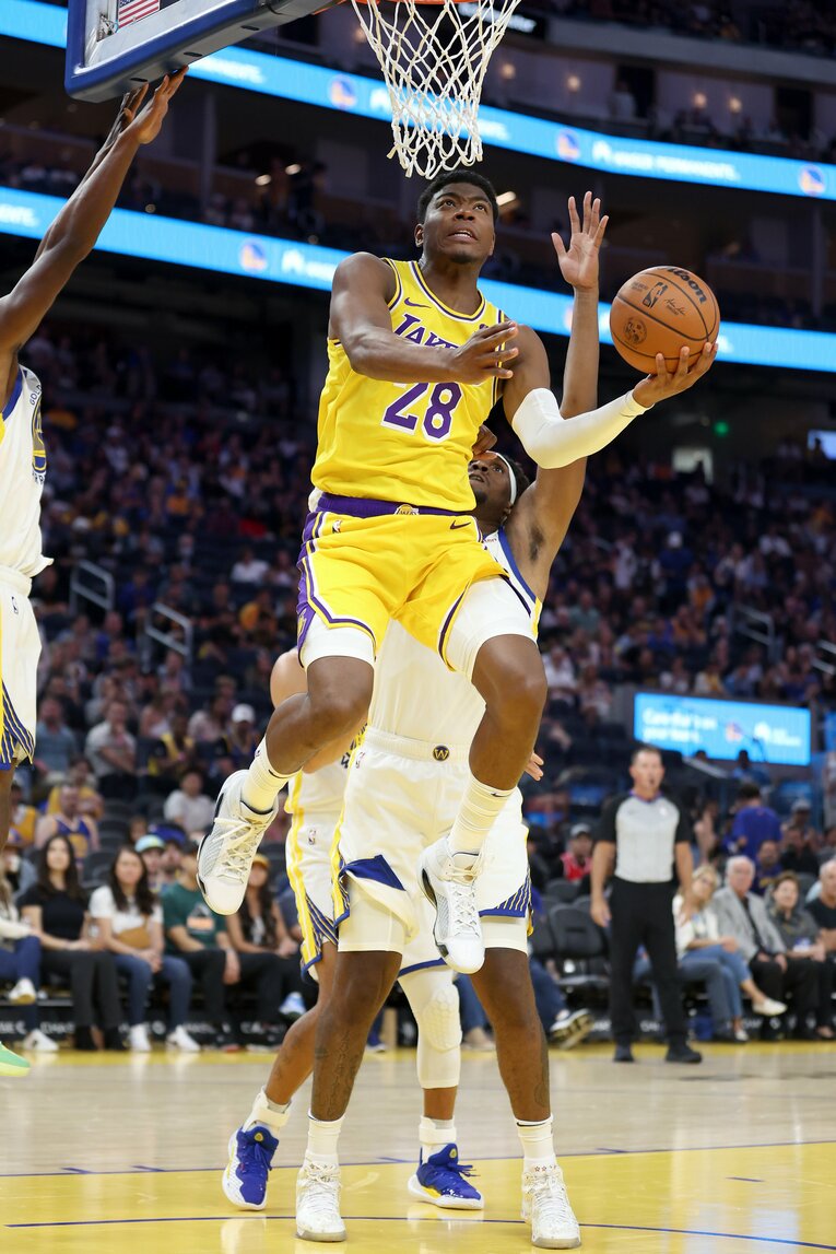 プレシーズンマッチでの八村塁　©︎Getty Images