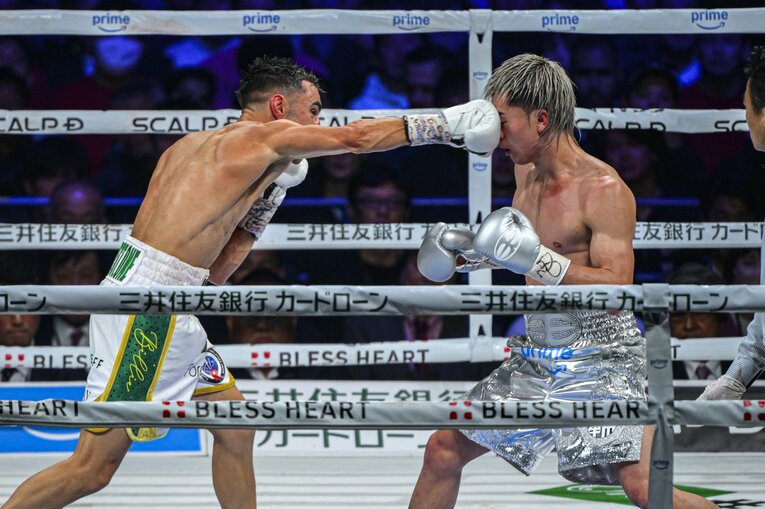 那須川天心vs.ジェーソン・モロニー。2月24日、有明アリーナ　©Takuya Sugiyama