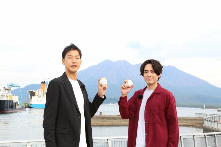 対面した横田慎太郎さんと間宮祥太朗さん　©ABCテレビ