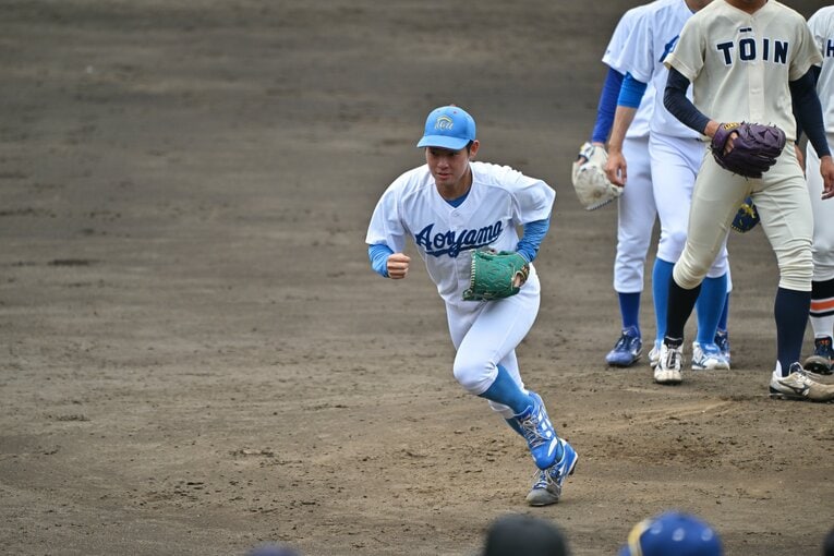 投手ながら俊足もウリで、フィールディングの良さが際立つ　©Hideki Sugiyama