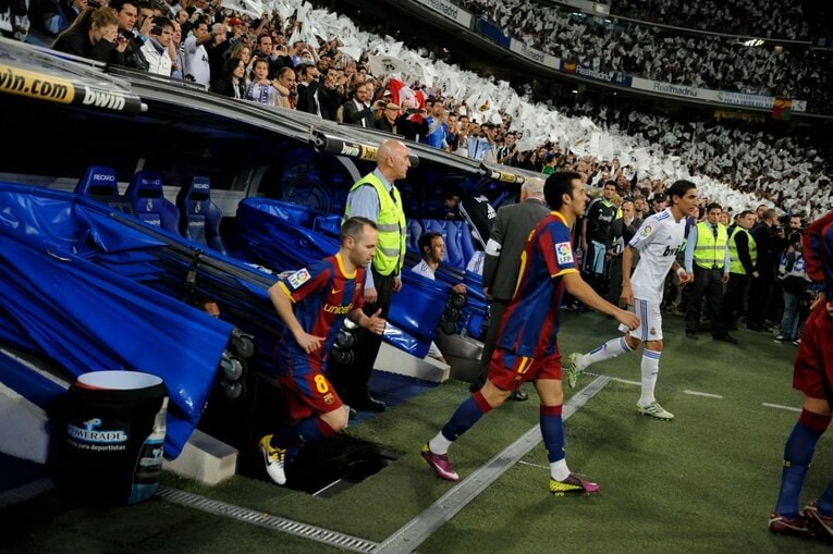 かつてのクラシコの様子　©Sports Graphic Number