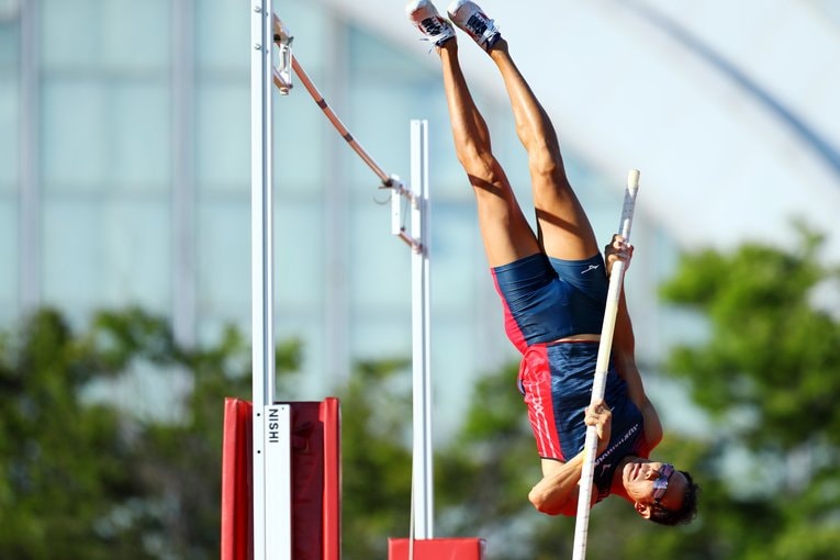 2020年日本選手権　©Naoki Nishimura/AFLO SPORT