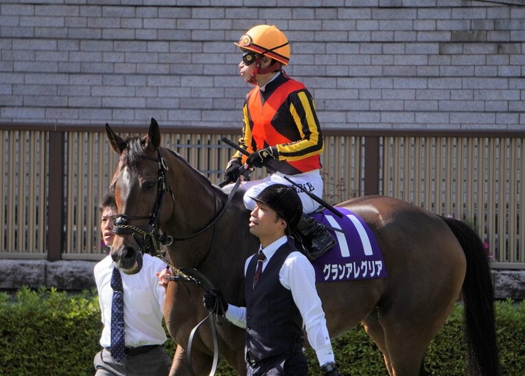安田記念で3番人気となったグランアレグリア