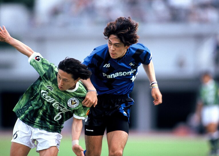 ガンバ大阪・松波正信（1993年）©︎Koji Asakura