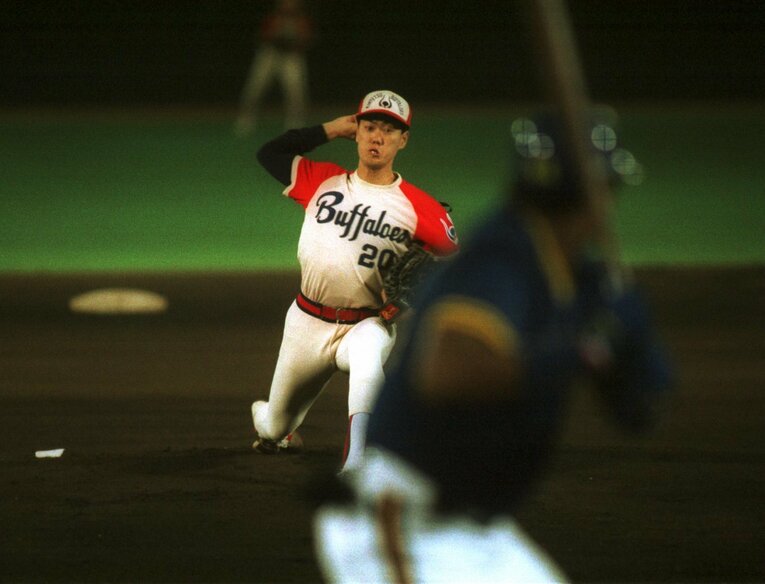 現役時代の高柳さん ©Sankei Shimbun