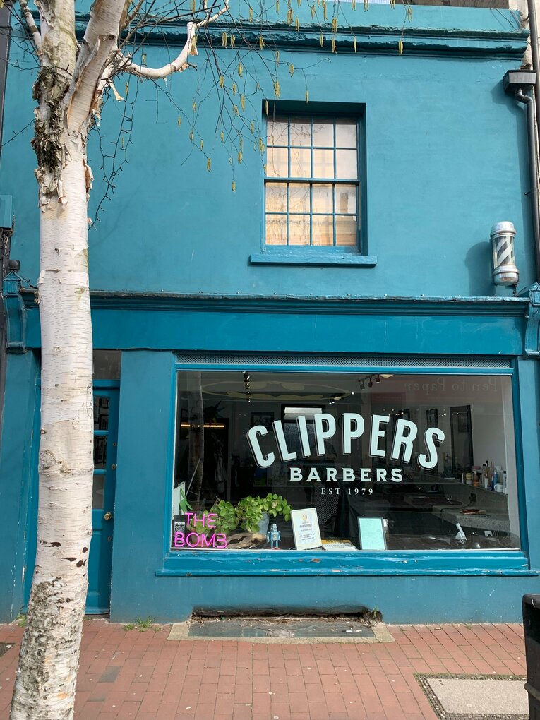 オシャレなブライトンの町並み　©Yoichi Igawa