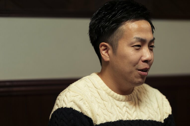 取材に応じてくれた郡司さん　©Wataru Sato