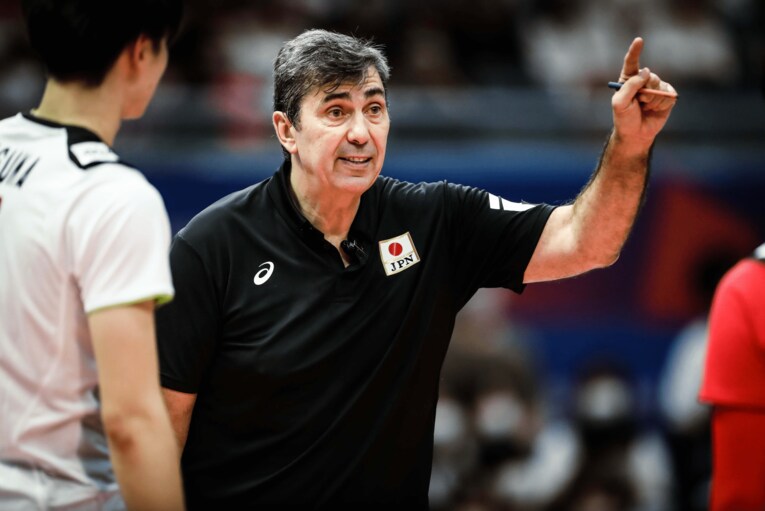 ネーションズリーグ・カナダ戦　©︎FIVB