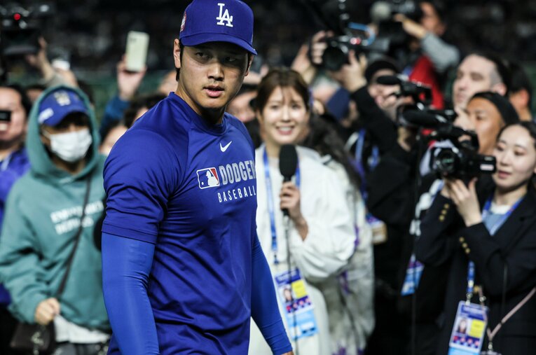 二刀流復活へ、着実に準備を進めるドジャース大谷翔平 ／ photograph by Robert Gauthier/Los Angeles Times via Getty Images