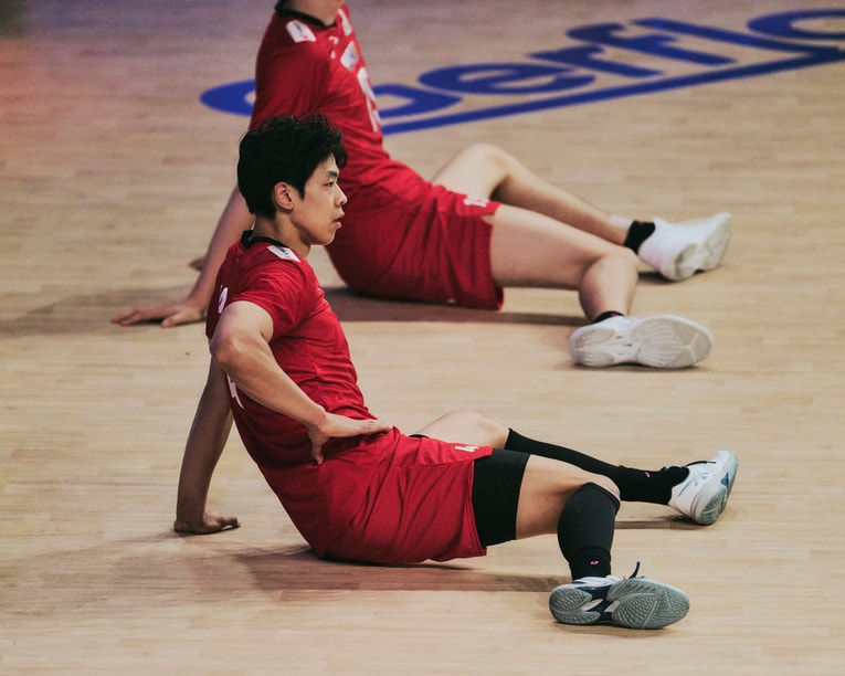 宮浦健人（VNLポーランド戦）　©︎Volleyball World