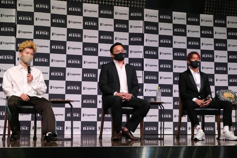 前日軽量の様子　©Norihiro Hashimoto