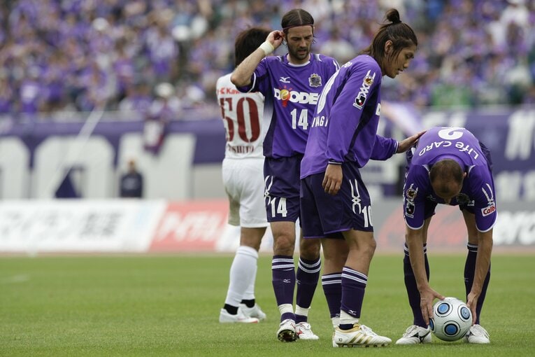 柏木陽介、ミキッチ、ストヤノフ（2009年）©︎Shigeki Yamamoto