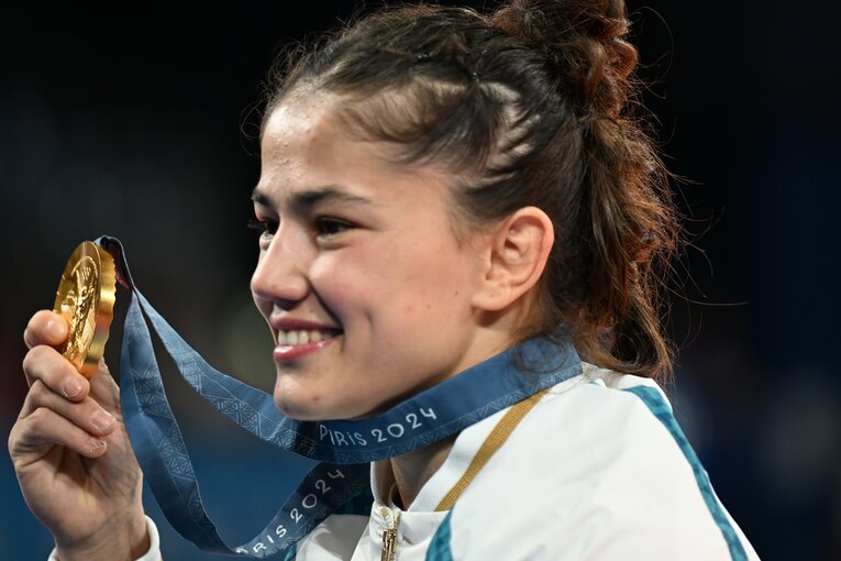 柔道女子52キロ級は、阿部詩を破ったディヨラ・ケルディヨロワが金メダルに　©︎Naoya Sanuki/JMPA