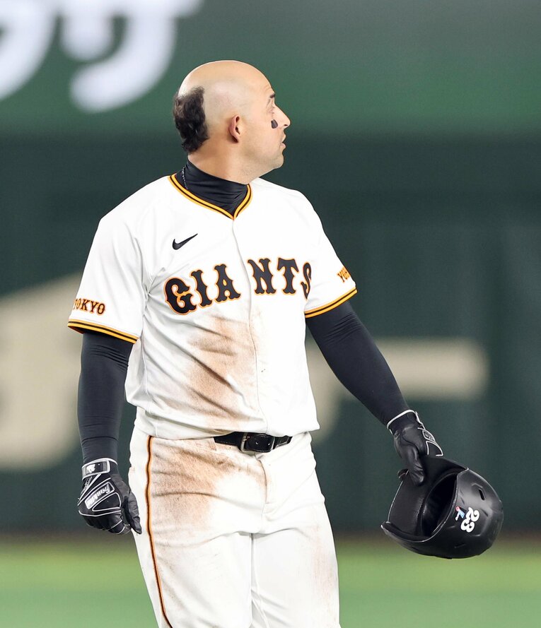 22日、楽天戦でのオドーア　©Sankei Shimbun