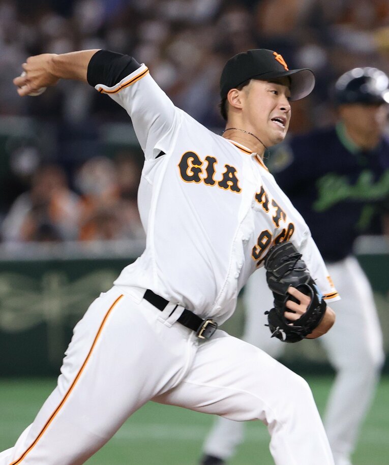 4年目の堀田賢慎　©︎JIJI PRESS