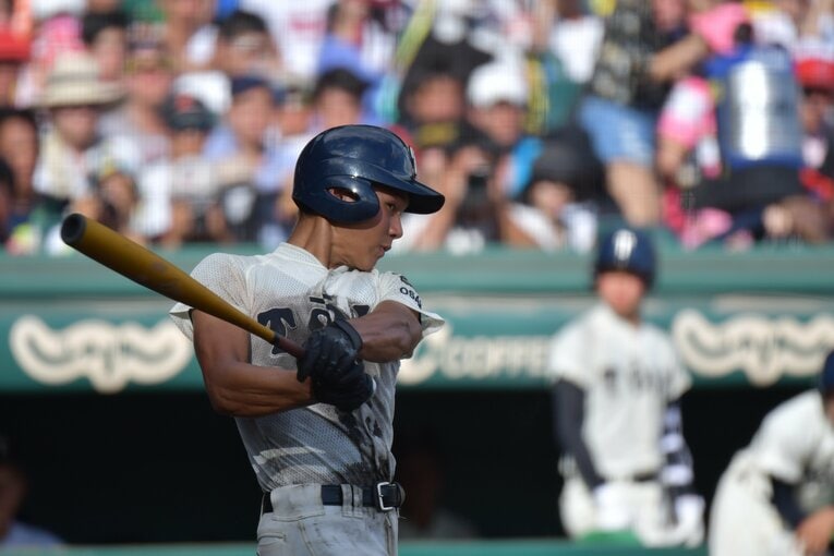 （２/６）これぞ細マッチョ…大阪桐蔭高時代の藤原が見せた隆々とした腕の筋肉を連続写真で　©︎Hideki Sugiyama