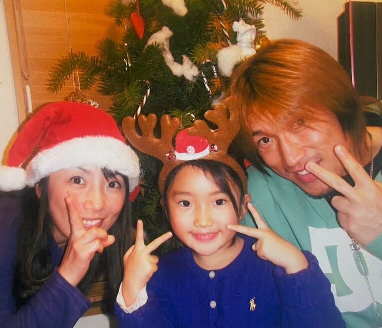 きずなが6歳の頃の家族写真　©本人提供