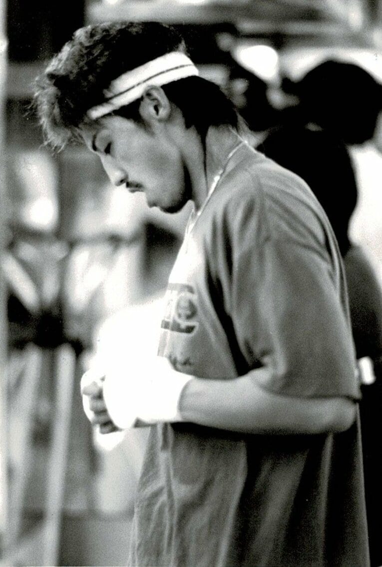 現役時代の大嶋宏成（本人提供）