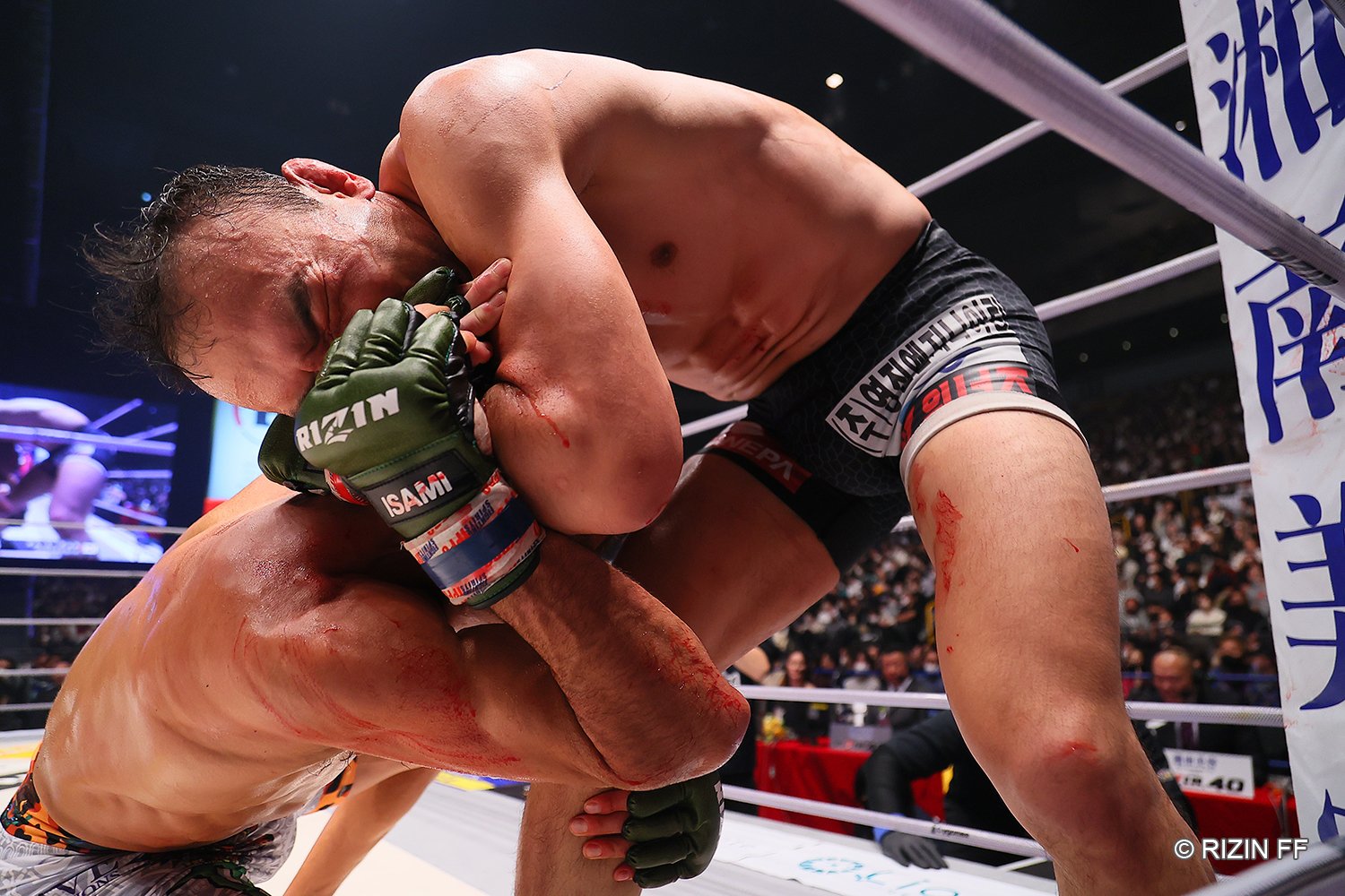 元Bellator王者のフアン・アーチュレッタと激闘を繰り広げたキム・スーチョル ©RIZIN FF