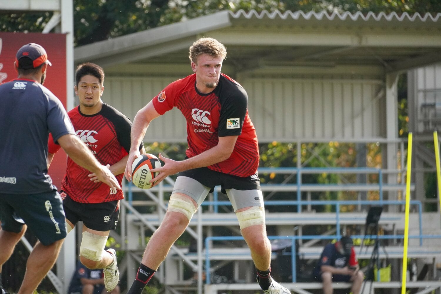 「世界で戦える体作り」に注力したというワーナー・ディアンズ（写真提供／東芝ブレイブルーパス東京）