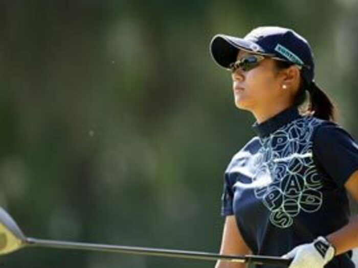 飛ばし屋揃いの米国で宮里藍が勝つ術は？＜Number Web＞ photograph by Taku Miyamoto