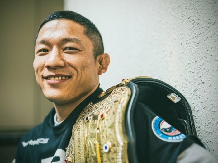堀口恭司はやっぱりベルトが似合う 朝倉海との再戦は「やることやった後」那須川天心vs武尊の展望も語る<Number Web> photograph by Kiichi Matsumoto
