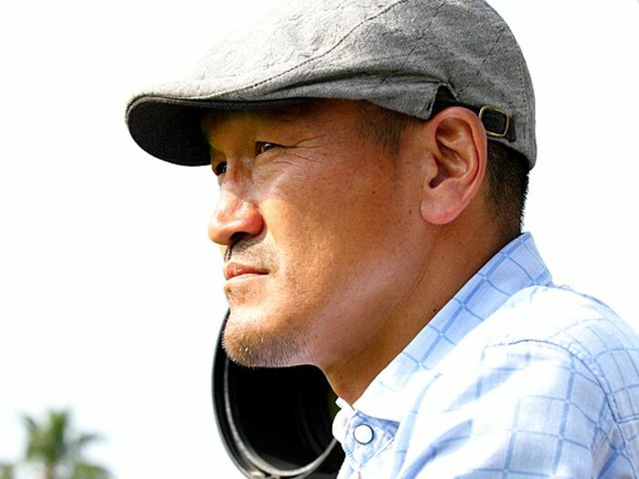 <直撃! 秋田道場>吉田麻也/今野泰幸/森重真人/伊野波雅彦「秋田豊がCBの4人に喝」<Number Web> photograph by Atsushi Hashimoto