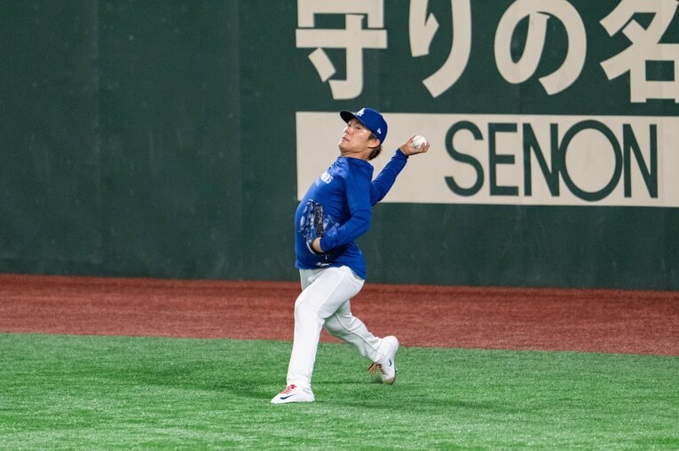 【最新フォト】MLB開幕シリーズ2025　大谷翔平らドジャース軍団は東京ドームでのびのびと調整　©︎Nanae Suzuki