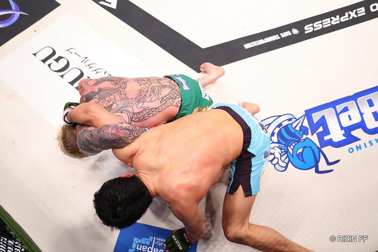 『RIZIN LANDMARK 5』斎藤裕vs平本蓮　©RIZIN FF