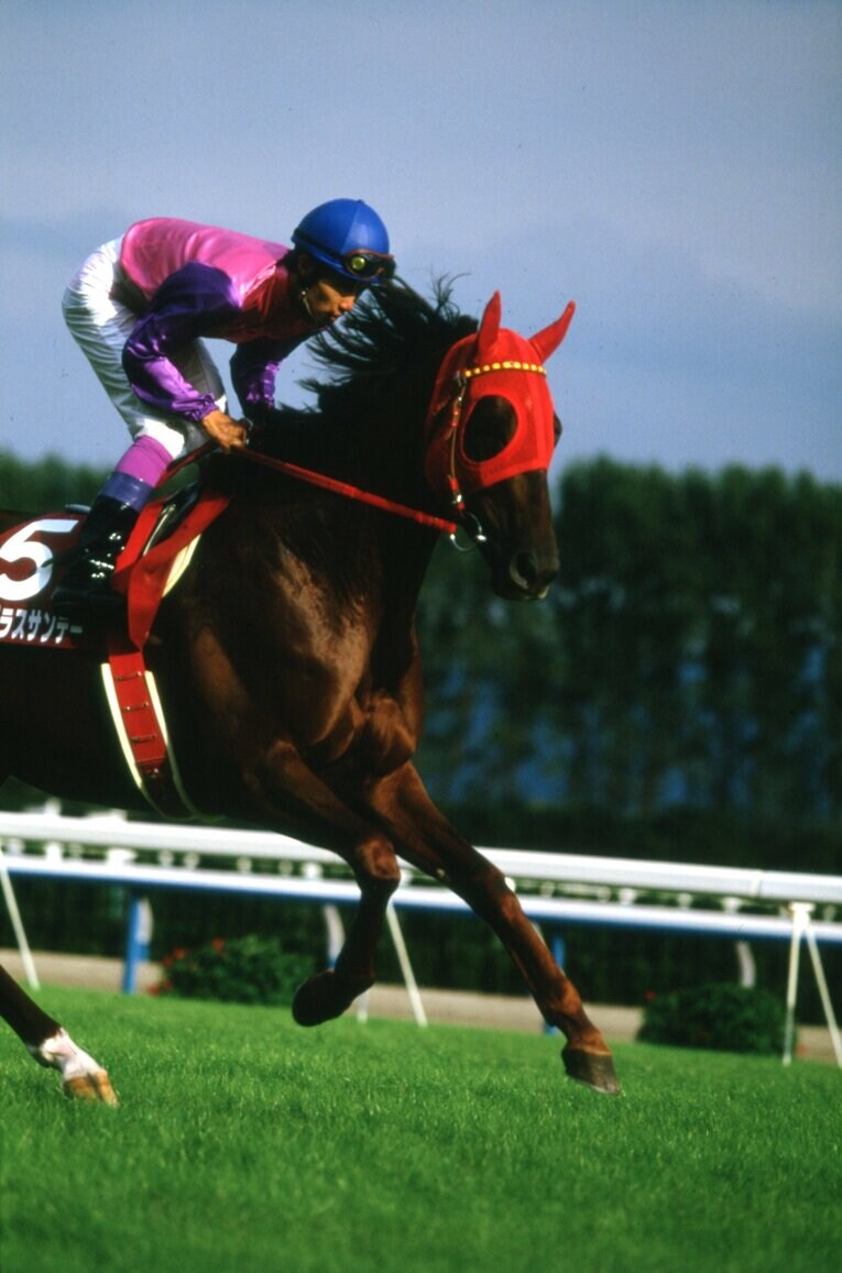 1996年京都大賞典、マーベラスサンデー　©Keiji Ishikawa
