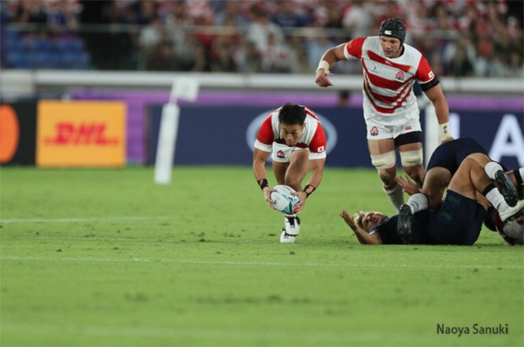 福岡堅樹の決断と消えない記憶。W杯敗退直後、笑顔の「終わった」。(2)