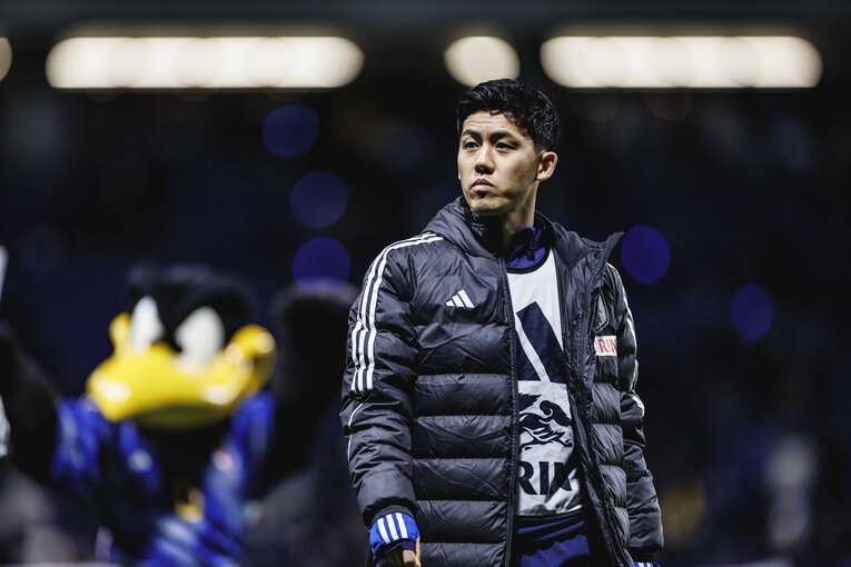 ミャンマー戦では出場機会のなかったキャプテン遠藤航（リバプール）　©Kiichi Matsumoto