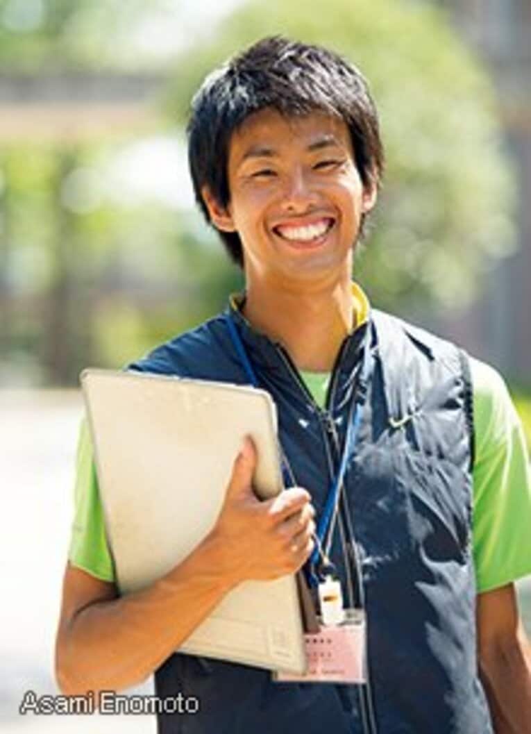 北爪貴志　Takashi Kitadume
1988年生まれ。早実高出身。8区で終始先頭をキープする安定した走りを見せ、優勝を引き寄せた。大学院を経て母校である早実勤務。