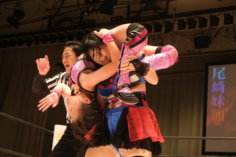 ディアナの“小学生レスラー”NENE　©Norihiro Hashimoto