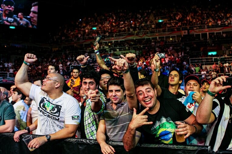 『UFC 134』はアンデウソン・シウバの母国ブラジルのリオデジャネイロで開催された　©Susumu Nagao