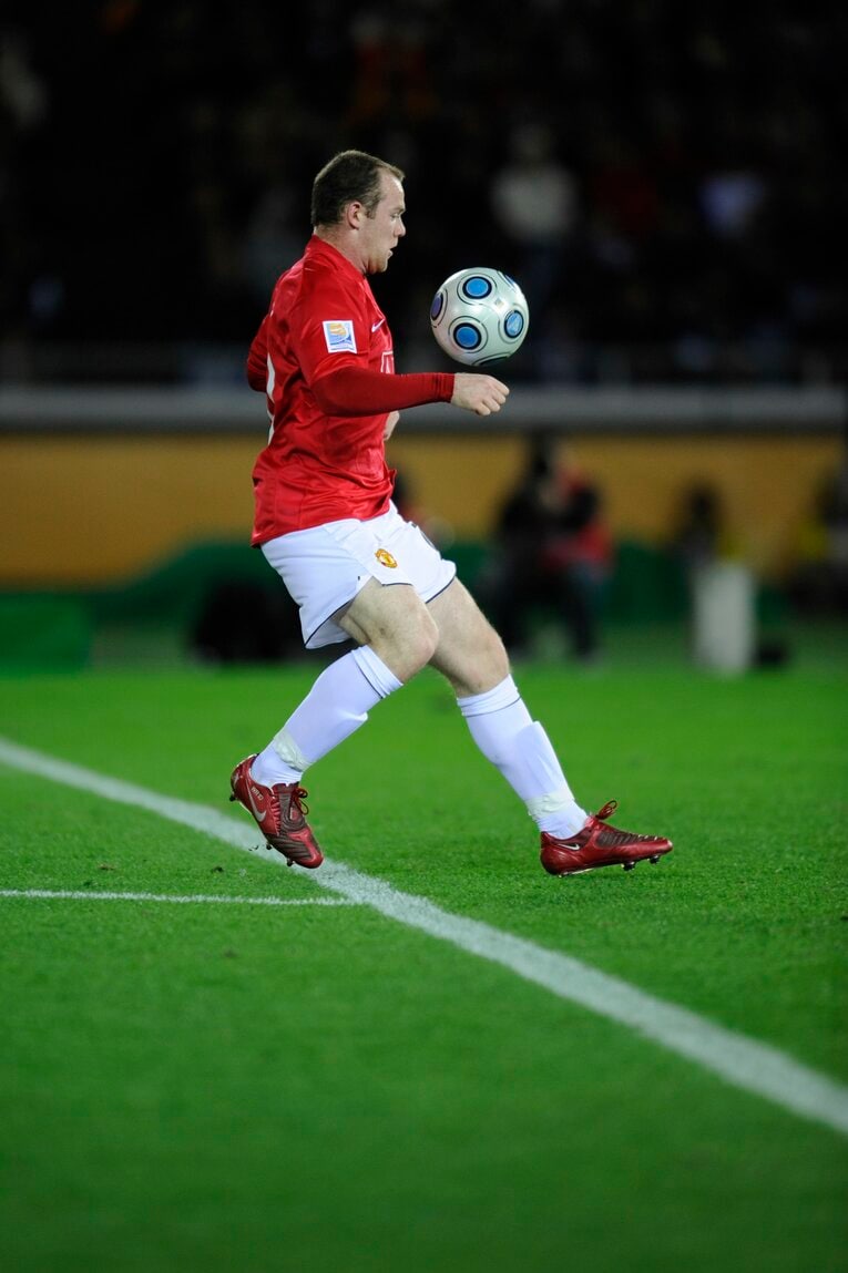 2008FIFAクラブワールドカップ決勝のルーニー　©︎Takuya Sugiyama