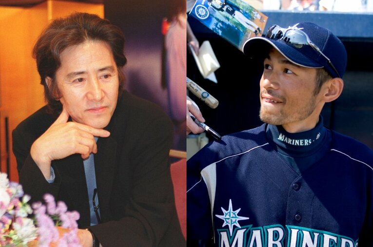 2006年1月に放送された田村正和主演・三谷幸喜脚本の『古畑任三郎ファイナル』にゲスト出演したイチロー ／ photograph by JIJI PRESS／Naoya Sanuki