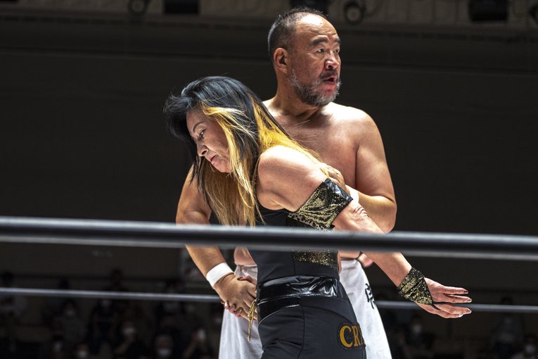 勝利したジャガー・越中組