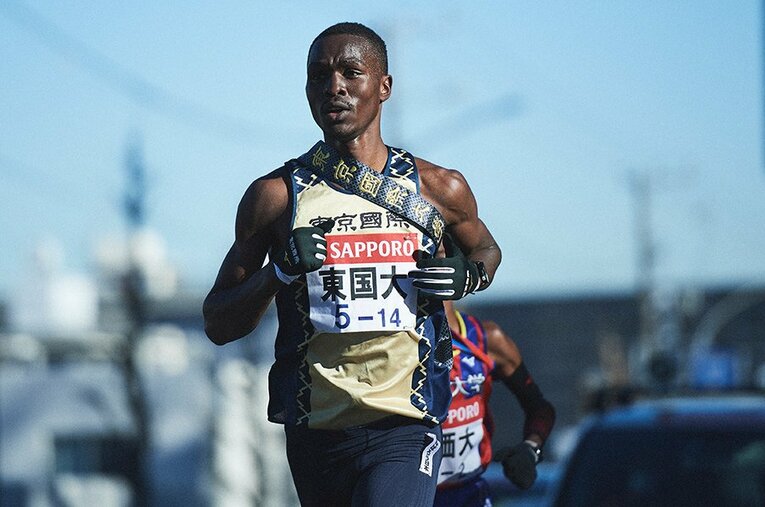 今大会唯一の区間新記録を出したヴィンセント　(C)Yuki Suenaga