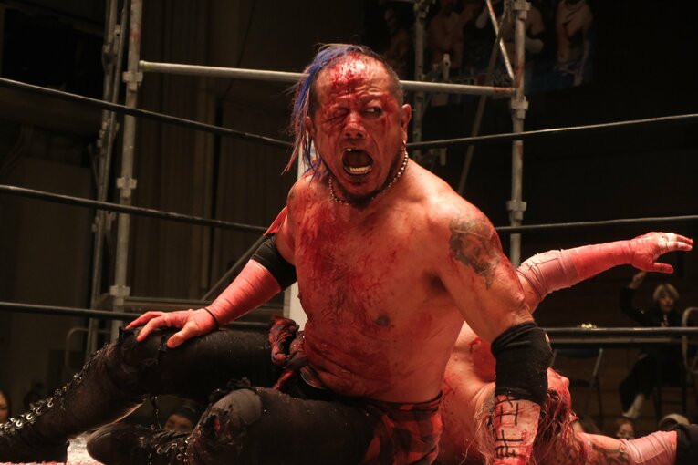 デスマッチのカリスマ・葛西純　©Norihiro Hashimoto