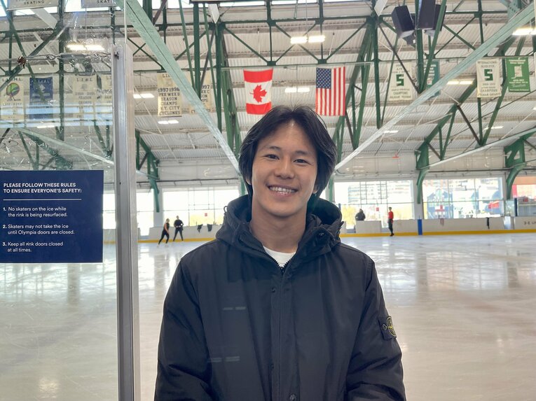 インタビューに答えたアダム・シャオ・イム・ファ　©Akiko Tamura